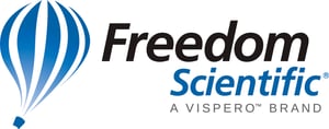 Freedom Scientific Logo - A Vispero Brand
